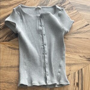 Free People - Button Up Tee